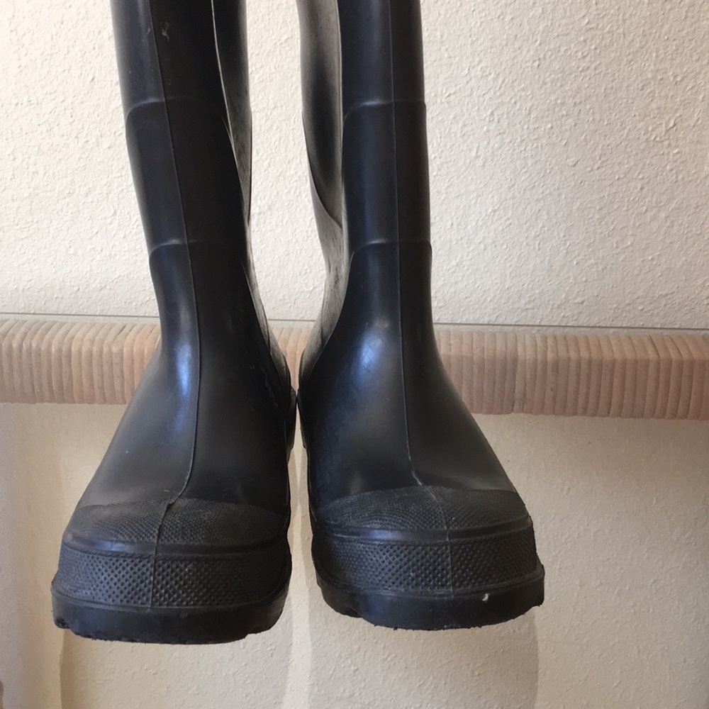 Lacrosse black all weather rubber boots